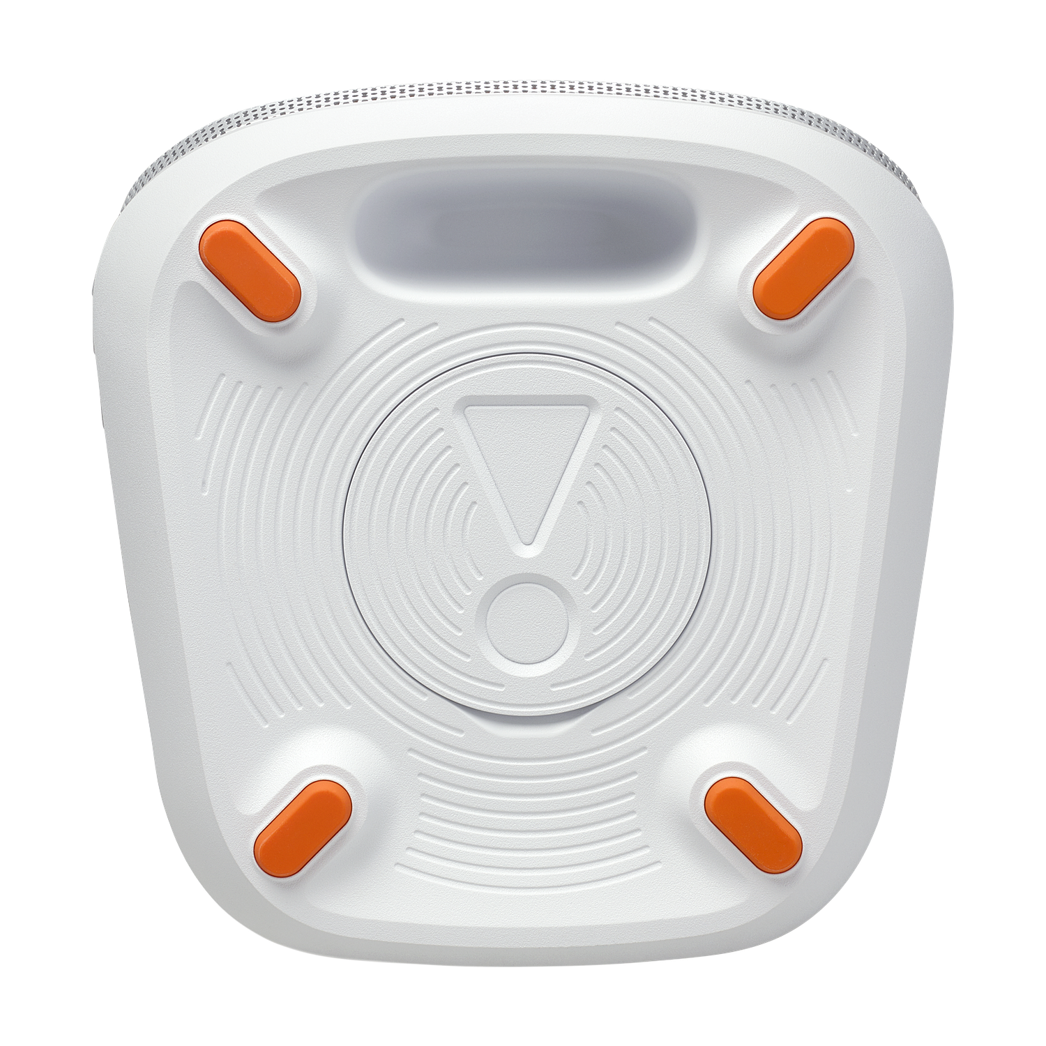 JBL PartyBox Club 120 Parlante Bluetooth 160W con Luces LED, AI Sound Boost, Karaoke y Resistente al Agua, Blanco 7