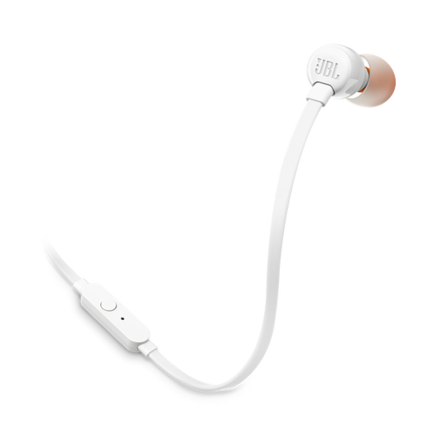 JBL TUNE110 Audifonos In-ear Cableados, Micrófono Integrado, Pure Bass, Llamadas Manos Libres, Blanco 1