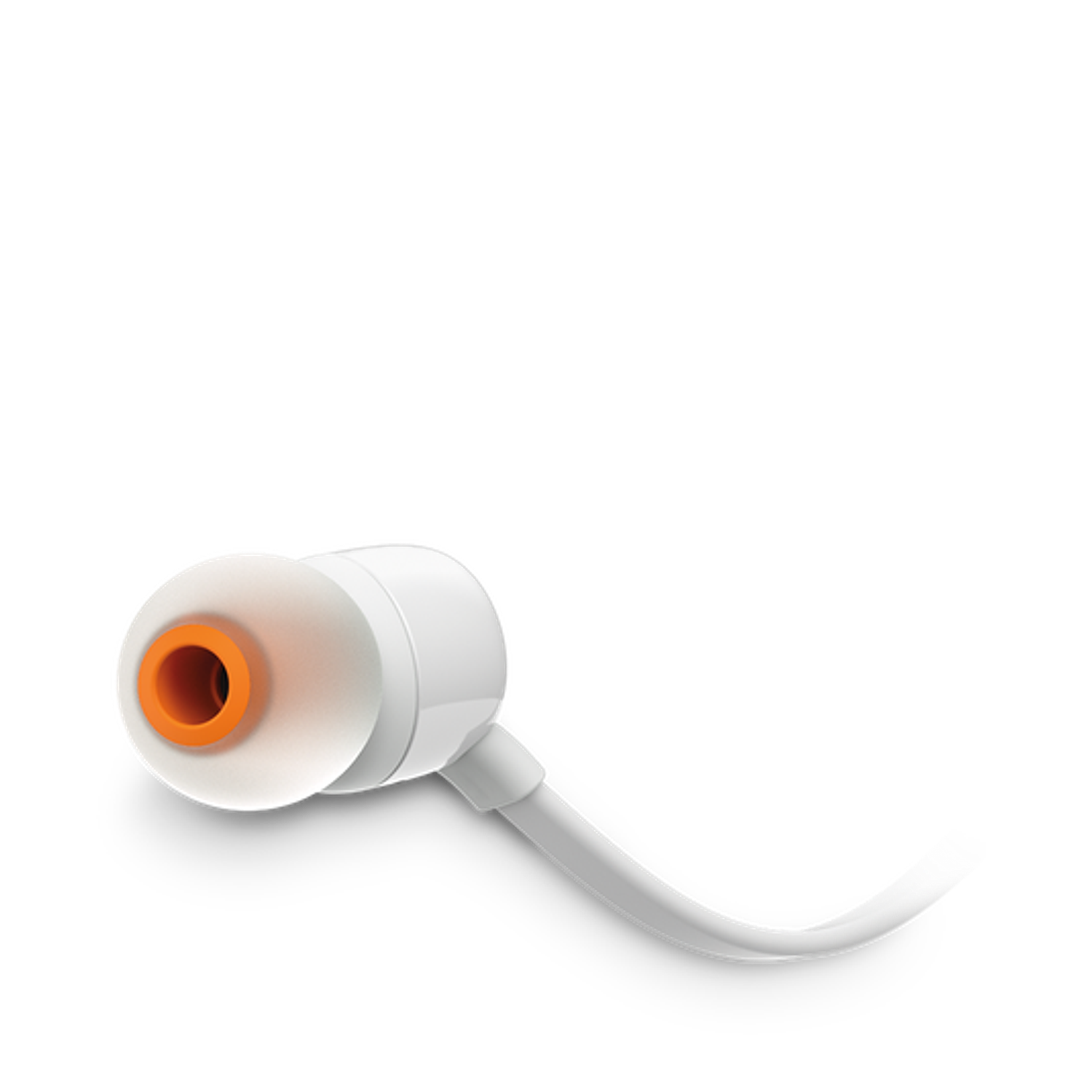 JBL TUNE110 Audifonos In-ear Cableados, Micrófono Integrado, Pure Bass, Llamadas Manos Libres, Blanco 2