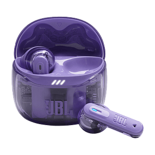 JBL Tune Flex 2 Audifonos True Wireless, 12 mm, 6 Micrófonos, Pure Bass, Spatial Sound, ANC, Bluetooth 5.3, IP54, Morado