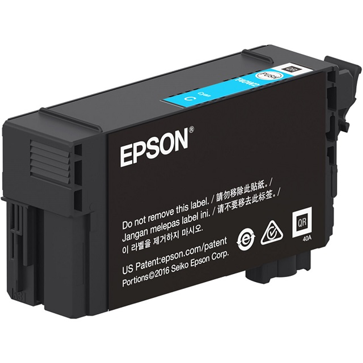 Epson T40W Cartucho de Tinta Original Cian de Alta Capacidad, 50ml