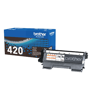 Brother TN-420 Cartucho de Tóner Original, Negro, 1.200 paginas