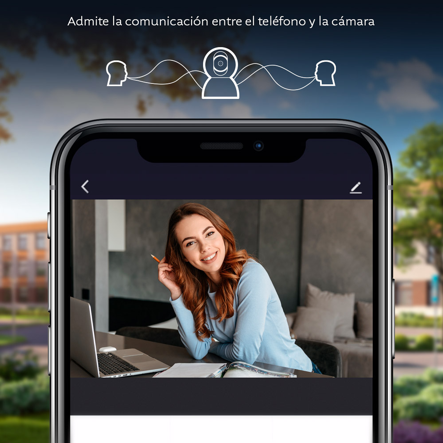 Nexxt NHC-IP10 Cámara Inteligente Motorizada Wi-Fi, 2K (3MP), Audio Bidireccional, Visión Nocturna y Zoom PTZ para Interior 8