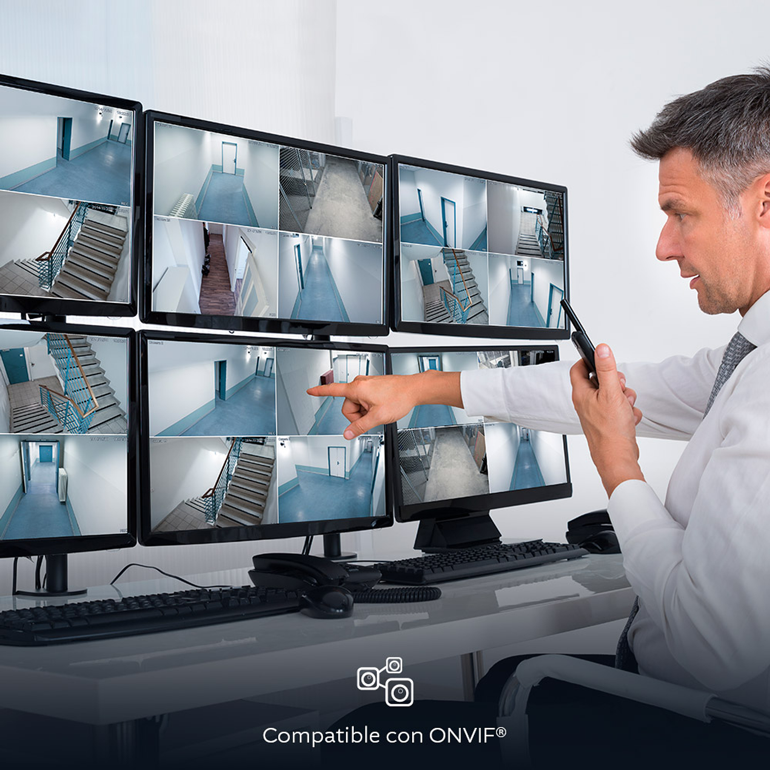 Nexxt NHC-IP10 Cámara Inteligente Motorizada Wi-Fi, 2K (3MP), Audio Bidireccional, Visión Nocturna y Zoom PTZ para Interior 10