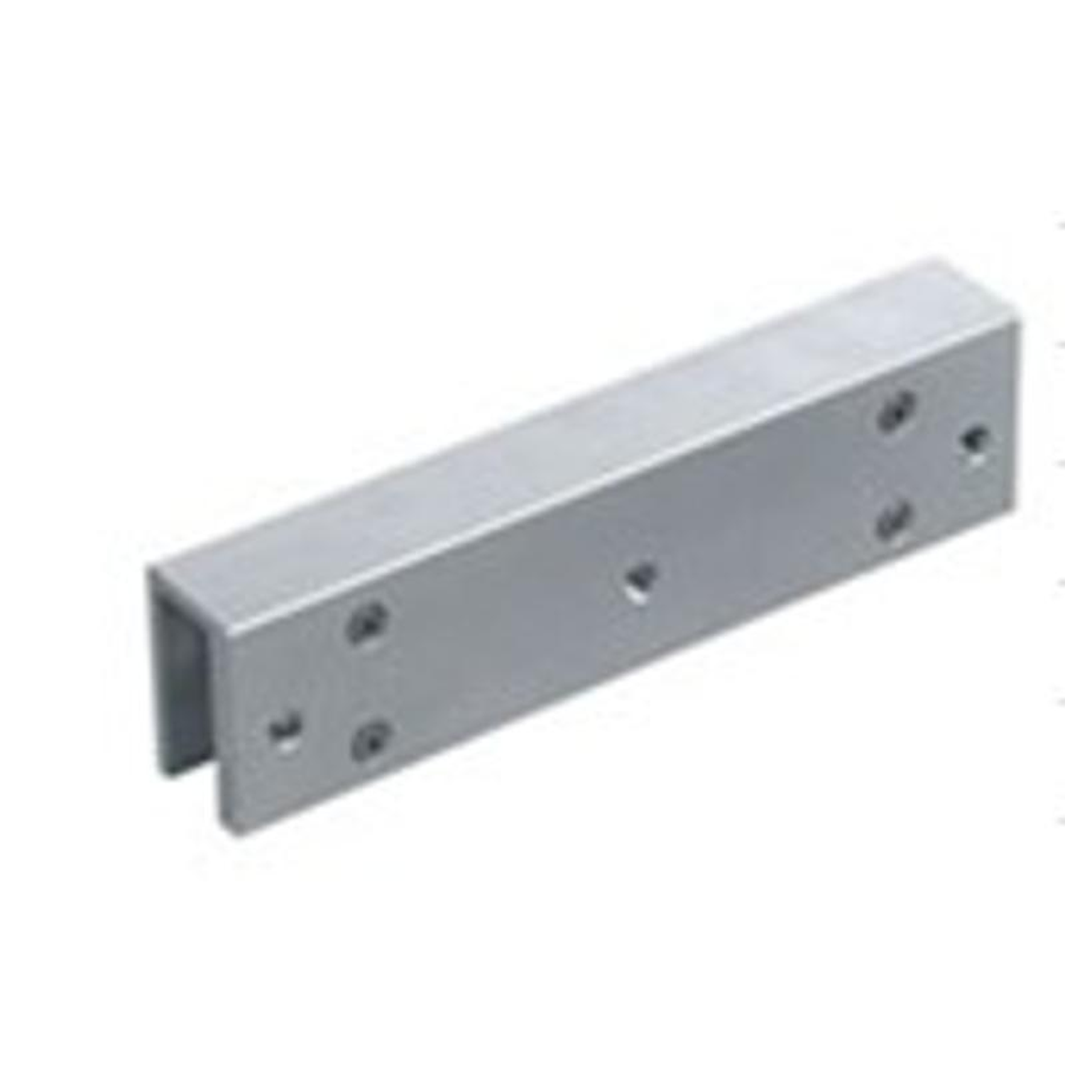 Hikvision DS-K4H258-U Soporte de Cerradura Magnética, para Puertas de Vidrio sin Marco, Compatible con DS-K4H258D y DS-K4H258S, Material Aldural, Anodizado Galvanizado