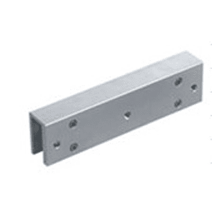 Hikvision DS-K4H258-U Soporte de Cerradura Magnética, para Puertas de Vidrio sin Marco, Compatible con DS-K4H258D y DS-K4H258S, Material Aldural, Anodizado Galvanizado