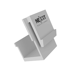 Nexxt AW160NXT50 Tapa Ciega Blanca 1-Port Placa de Pared, Protege Puertos de Red, Paquete 100 Unidades