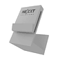 Nexxt AW160NXT50 Tapa Ciega Blanca 1-Port Placa de Pared, Protege Puertos de Red, Paquete 100 Unidades - Miniatura 2