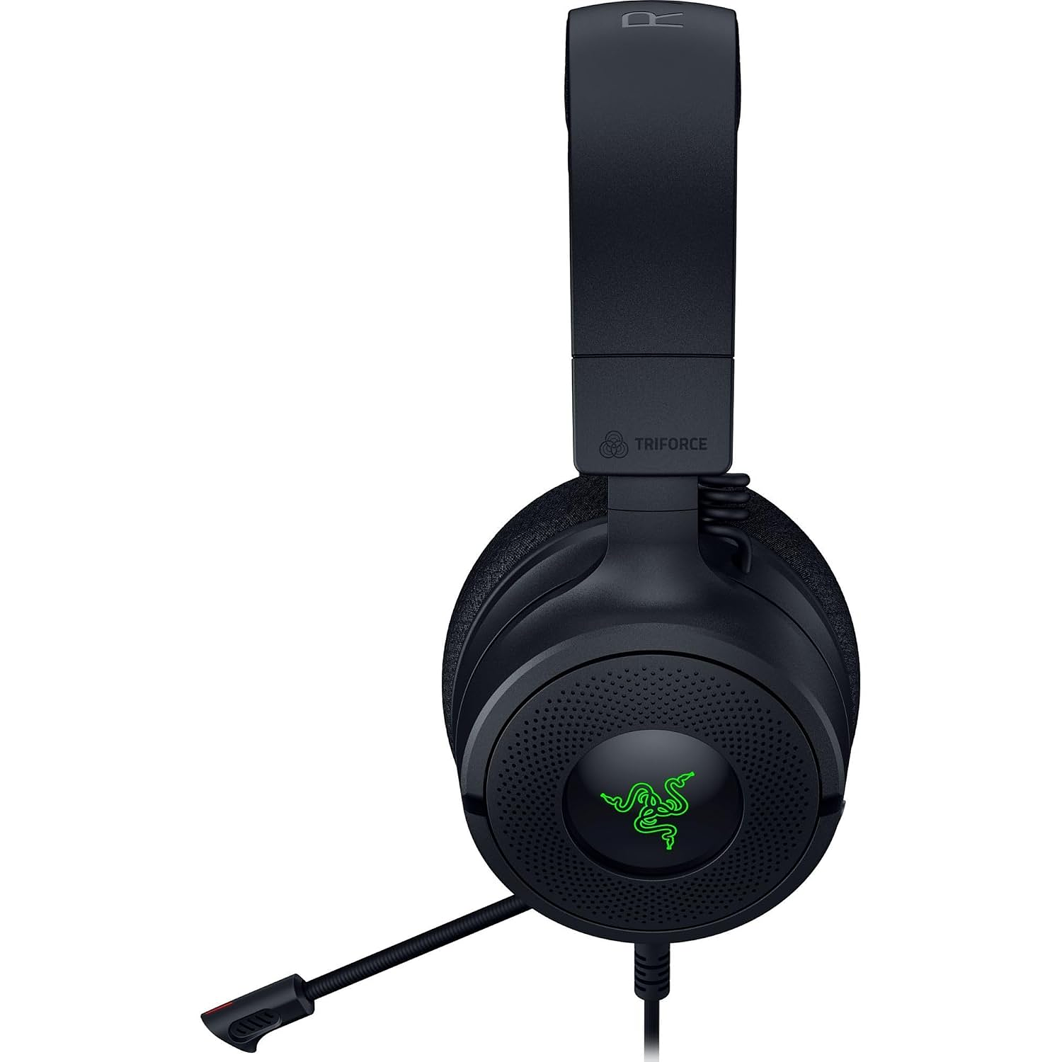 Razer Kraken V4 X Audífonos Gamer, 7.1, Micrófono Retráctil, USB-C, Color Negro 3
