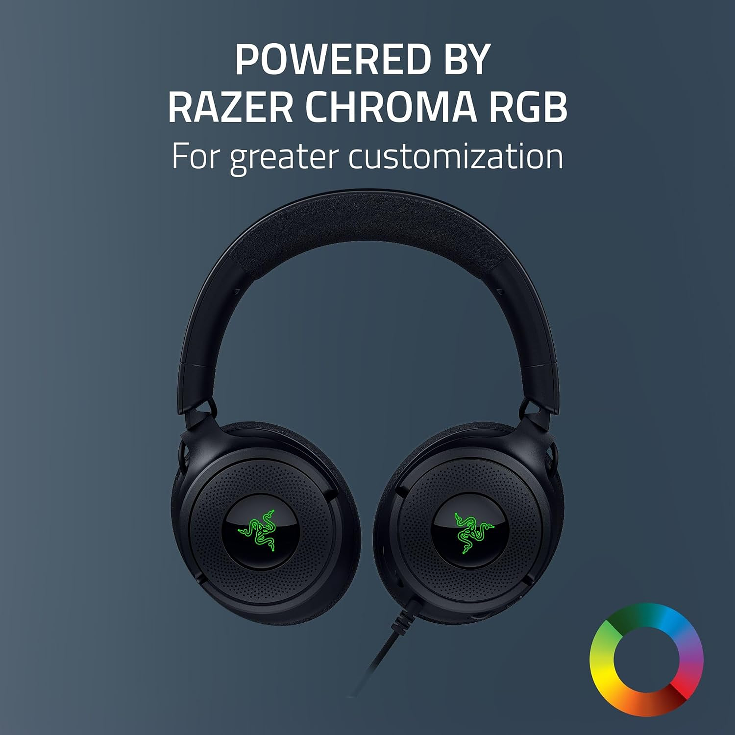 Razer Kraken V4 X Audífonos Gamer, 7.1, Micrófono Retráctil, USB-C, Color Negro 9