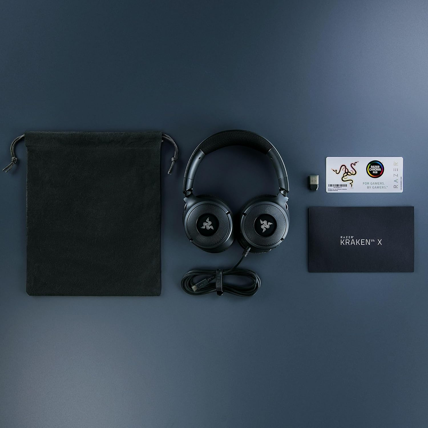 Razer Kraken V4 X Audífonos Gamer, 7.1, Micrófono Retráctil, USB-C, Color Negro 10