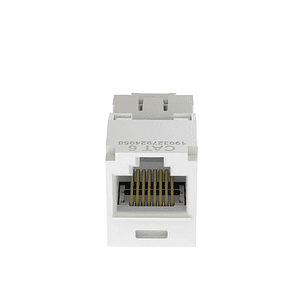 Panduit CJ688TGWH Módulo de Ficha TG RJ45 UTP TX6™ PLUS Mini-Com, Blanco