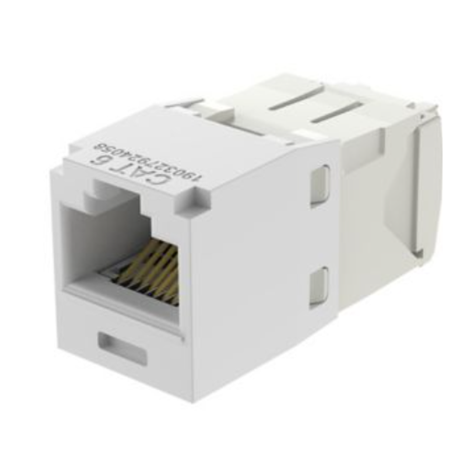 Panduit CJ688TGWH Módulo de Ficha TG RJ45 UTP TX6™ PLUS Mini-Com, Blanco 2