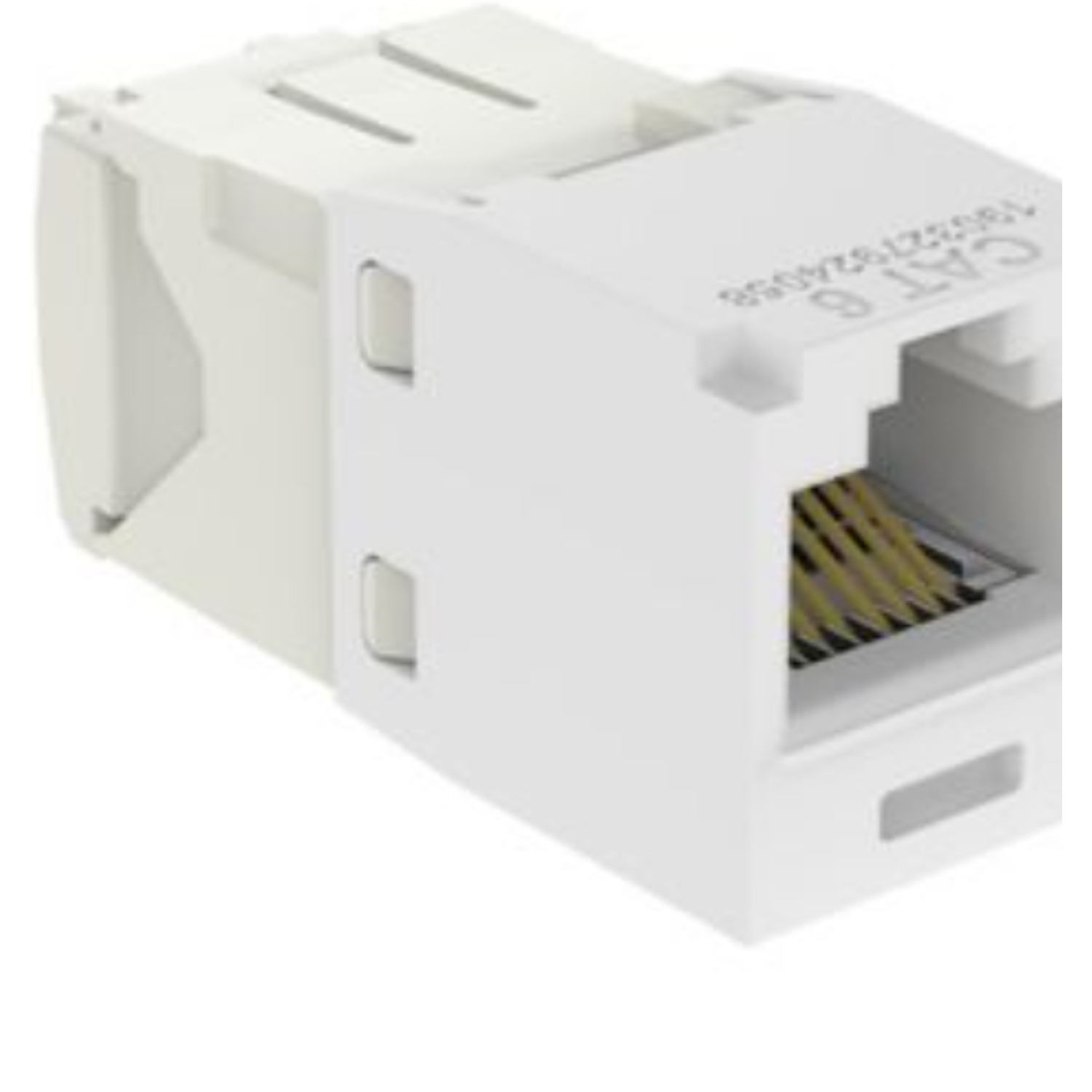Panduit CJ688TGWH Módulo de Ficha TG RJ45 UTP TX6™ PLUS Mini-Com, Blanco 3