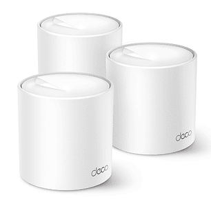 TP-Link AX3000 Deco X50 Pack de 3, Sistema Wi-Fi 6 Mesh, Cobertura Todo el Hogar, Hasta 530 m²