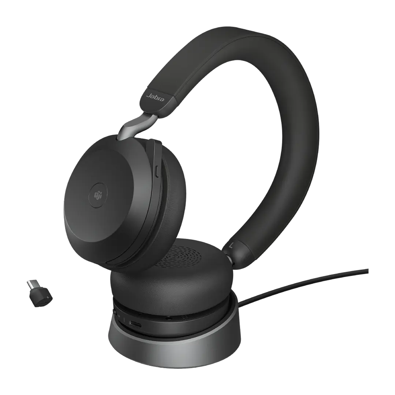 Jabra Evolve2 75 Audifonos Inalámbricos Profesionales con ANC, Bluetooth 5.2, 36h Batería y Certificación Microsoft Teams 1