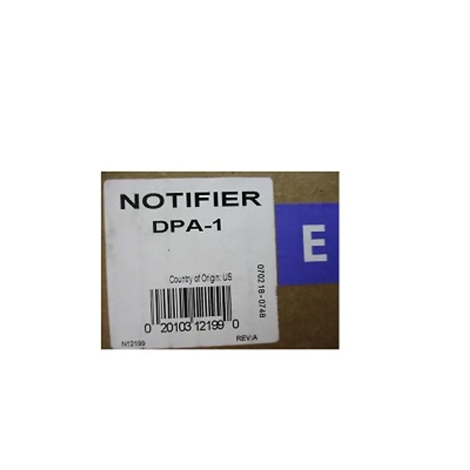 Notifier DPA-1 Panel Frontal para Micrófono de Audio DVC 1
