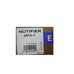 Notifier DPA-1, Panel Frontal para Chasis CA-1 con DVC, DVC-KD y CMIC-1