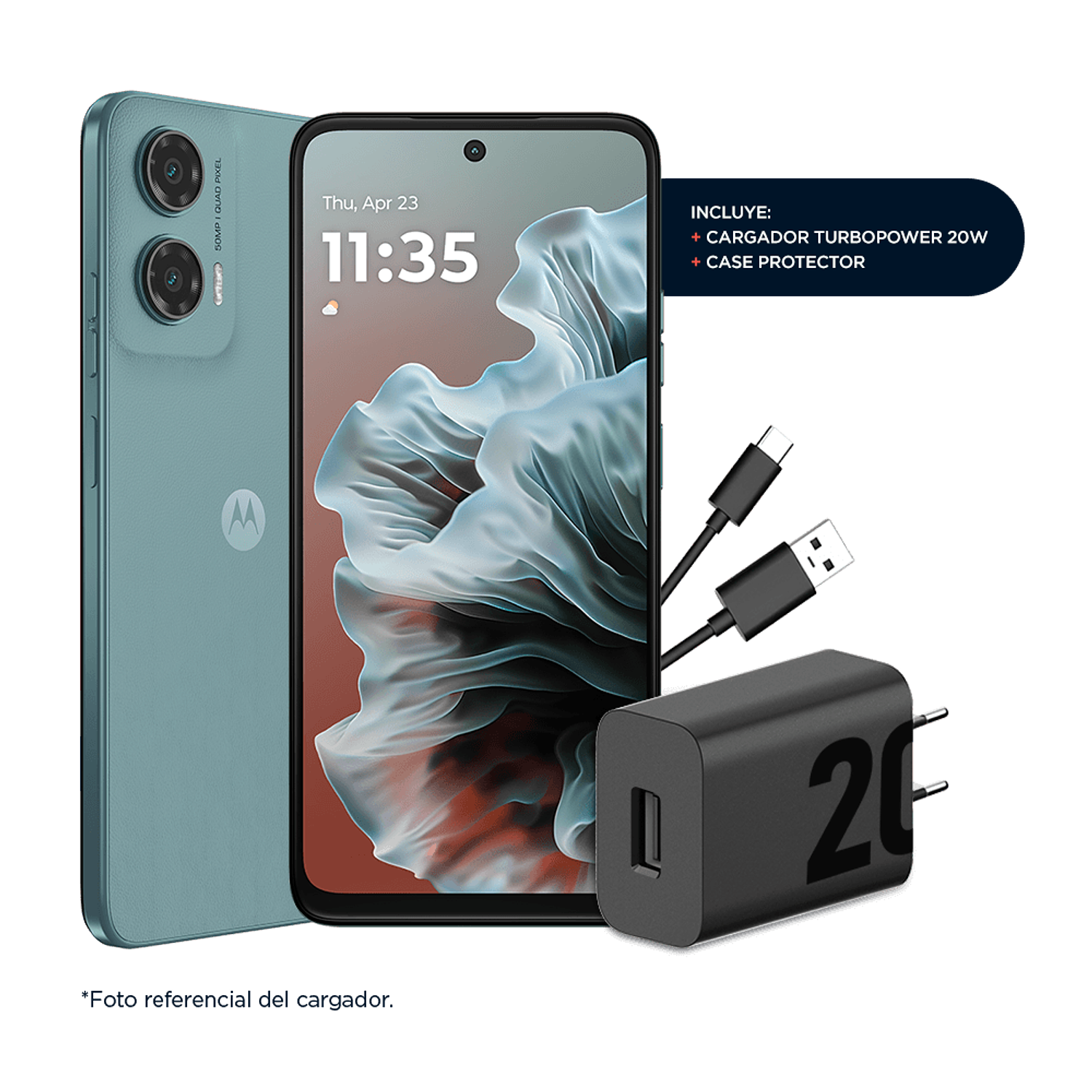 Motorola Moto G35 5G Smartphone 4GB RAM + 128GB, Pantalla 6.5