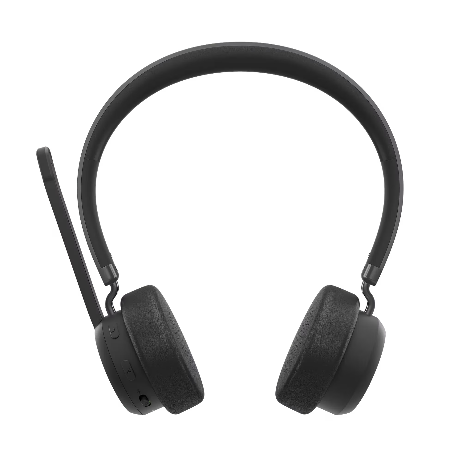 Lenovo Audifonos VoIP Inalámbricos, Bluetooth 5.3, Certificados Microsoft Teams, 60h Batería, Negro 1