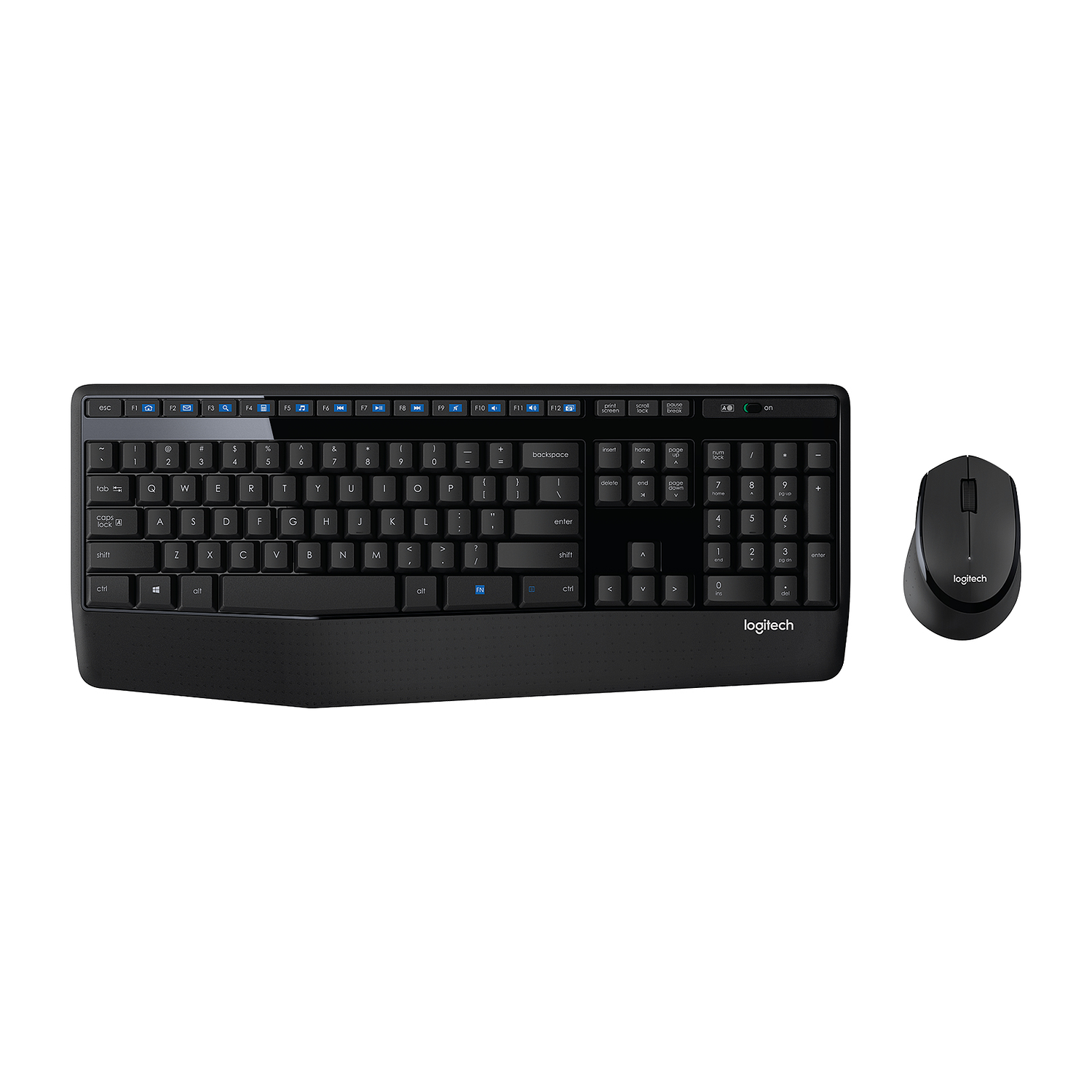 Logitech MK345, Kit Teclado y Mouse, Inalámbrico, Universal, Qwerty, Negro 7