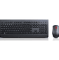 Lenovo 4X30H56831 Combo Teclado y Mouse Inalámbrico Professional, 2.4GHz, Español Latinoamericano, Negro - Miniatura 1