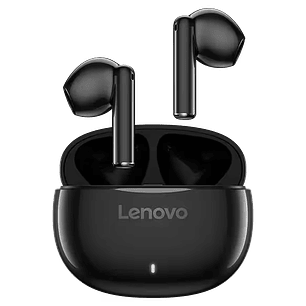 Lenovo E310 Audifonos True Wireless Bluetooth 5.3 Sonido Claro, ENC, Tipo-C, 10m Alcance, Negro