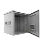 Nexxt Solutions NPC-O6U66P Gabinete Exterior Montaje en Poste, 6U, Acero SPCC, Gris, Incluye Barra de Tierra - Miniatura 7