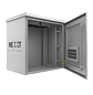 Nexxt NPC-O6U64P Gabinete Fijo Exterior Professional, 6U/9U/12U/15U, IP55, Montaje en Poste, 600x450mm, con Ventiladores - Miniatura 3
