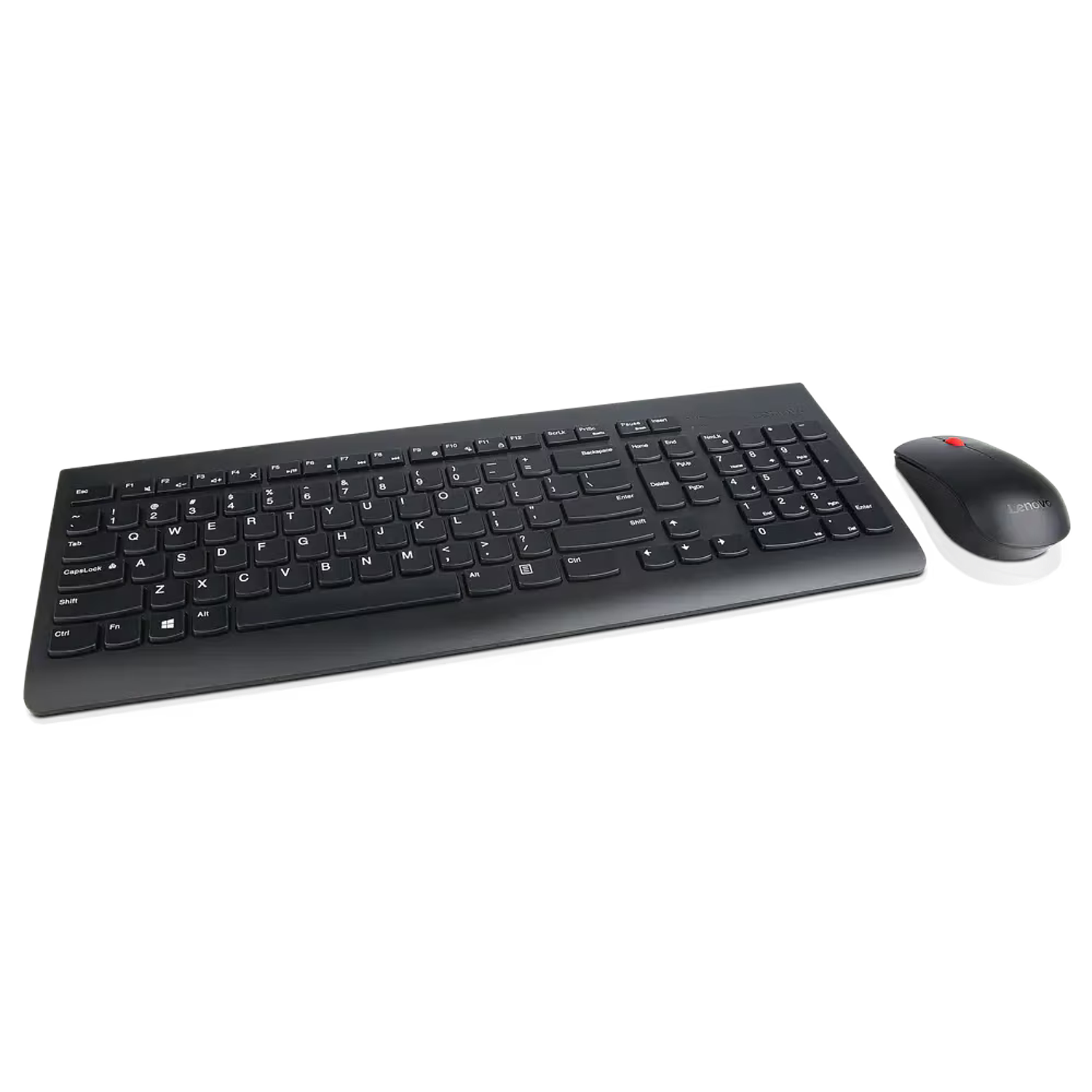 Lenovo 510 Combo Teclado y Mouse Inalámbrico 2.4 GHz, Español LATAM, Resistente a Salpicaduras, Mouse 1200 DPI, Compatible con Windows 7-11, Diseño Ergonómico y Duradero. 3