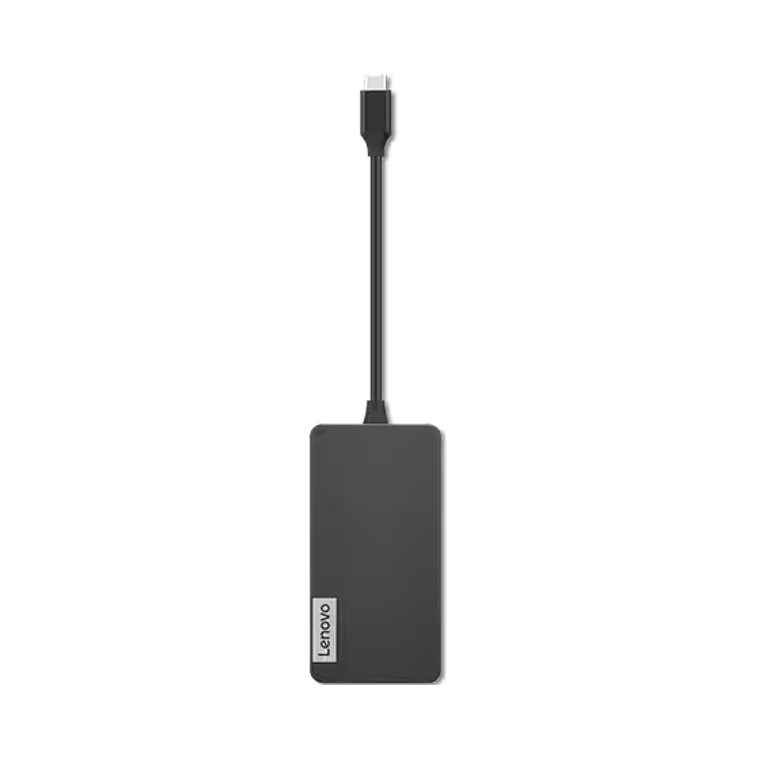 Lenovo USB-C 7-en-1 Hub de Viaje Gris Hierro, HDMI 4K, 3x USB-A, SD/TF, Carga USB-C, Plug & Play 2
