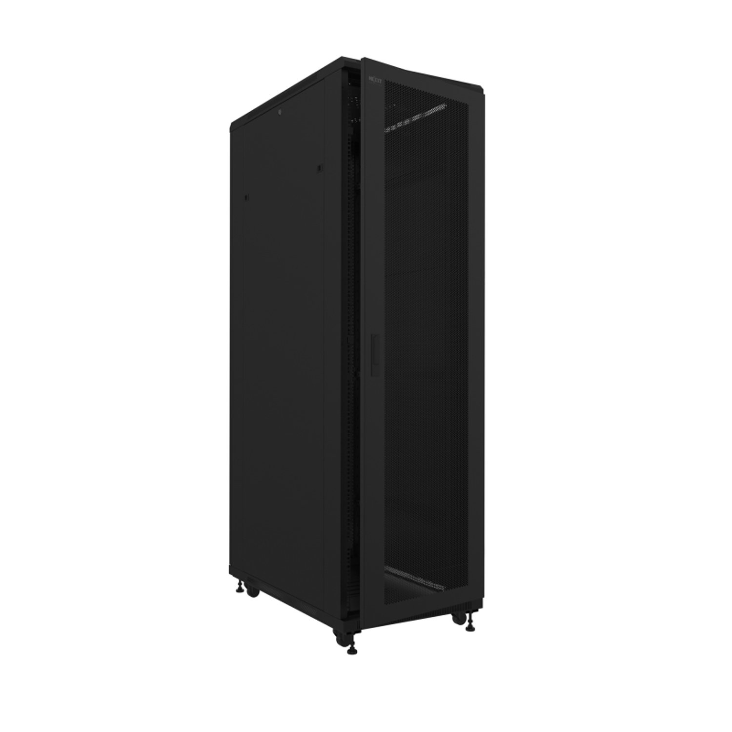 Nexxt NPC-T42U61B Gabinete para Servidor Semi-ensamblado 42U, 600x1000mm de Ancho, Ventilación y Cerradura para Centros de Datos y Redes Corporativas 1