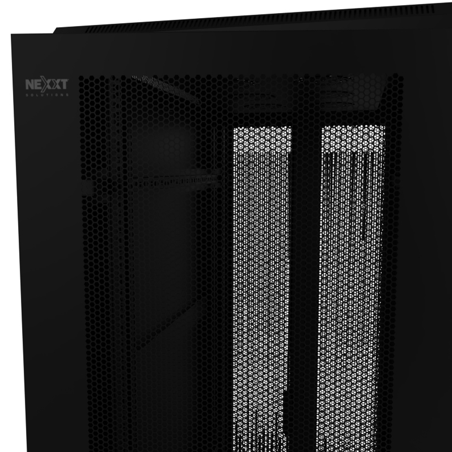 Nexxt NPC-T42U61B Gabinete para Servidor Semi-ensamblado 42U, 600x1000mm de Ancho, Ventilación y Cerradura para Centros de Datos y Redes Corporativas 3
