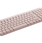 Logitech K250, Teclado Inalámbrico Compacto, Bluetooth, USB, Rosa - Miniatura 3