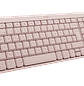 Logitech K250, Teclado Inalámbrico Compacto, Bluetooth, USB, Rosa - Miniatura 4