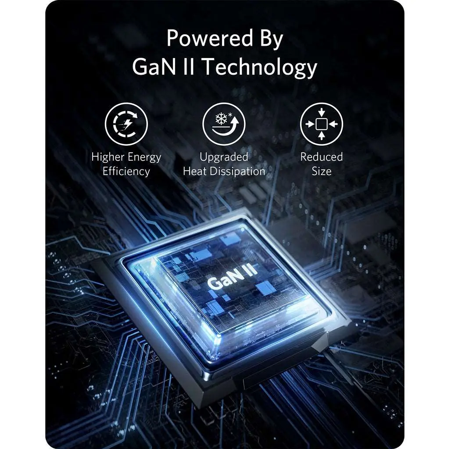 Anker 735 PowerPort III Cargador de 3 Puertos, 65W, Negro 8