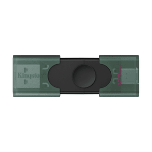 Kingston DataTraveler Duo Pendrive, 256GB, DTDEG2, USB 3.2, Tipo-A y Tipo-C