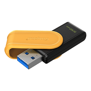 Kingston Exodia S DTXS/512GB, Pendrive USB 3.2 Gen 1, Negro/Amarillo