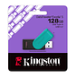  Kingston Exodia S DTXS/128GB, Pendrive USB 3.2 Gen 1, Negro/Turquesa - Miniatura 3