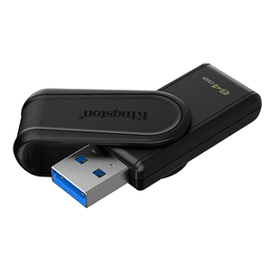 Kingston Exodia S DTXS/64GB, Pendrive USB 3.2 Gen 1, Negro