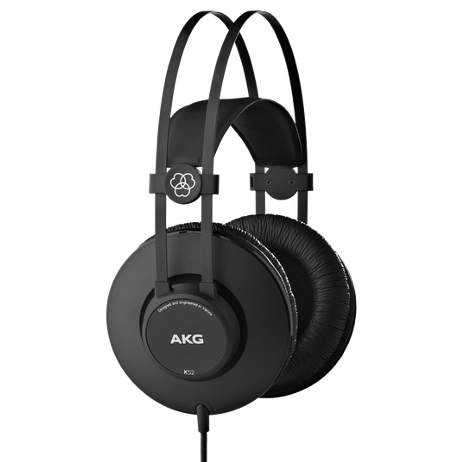 AKG K52 Auriculares Profesionales, Cerrados, 40mm, Cable 3.5m, Negro Mate 1