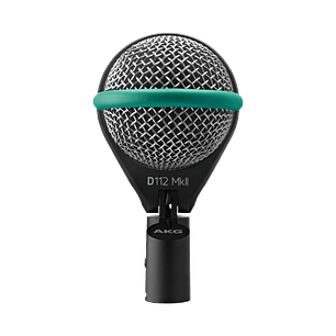AKG D112 MkII Micrófono Profesional Dinámico, Cardioide, Bombo y Bajo, 20-17kHz, 300g