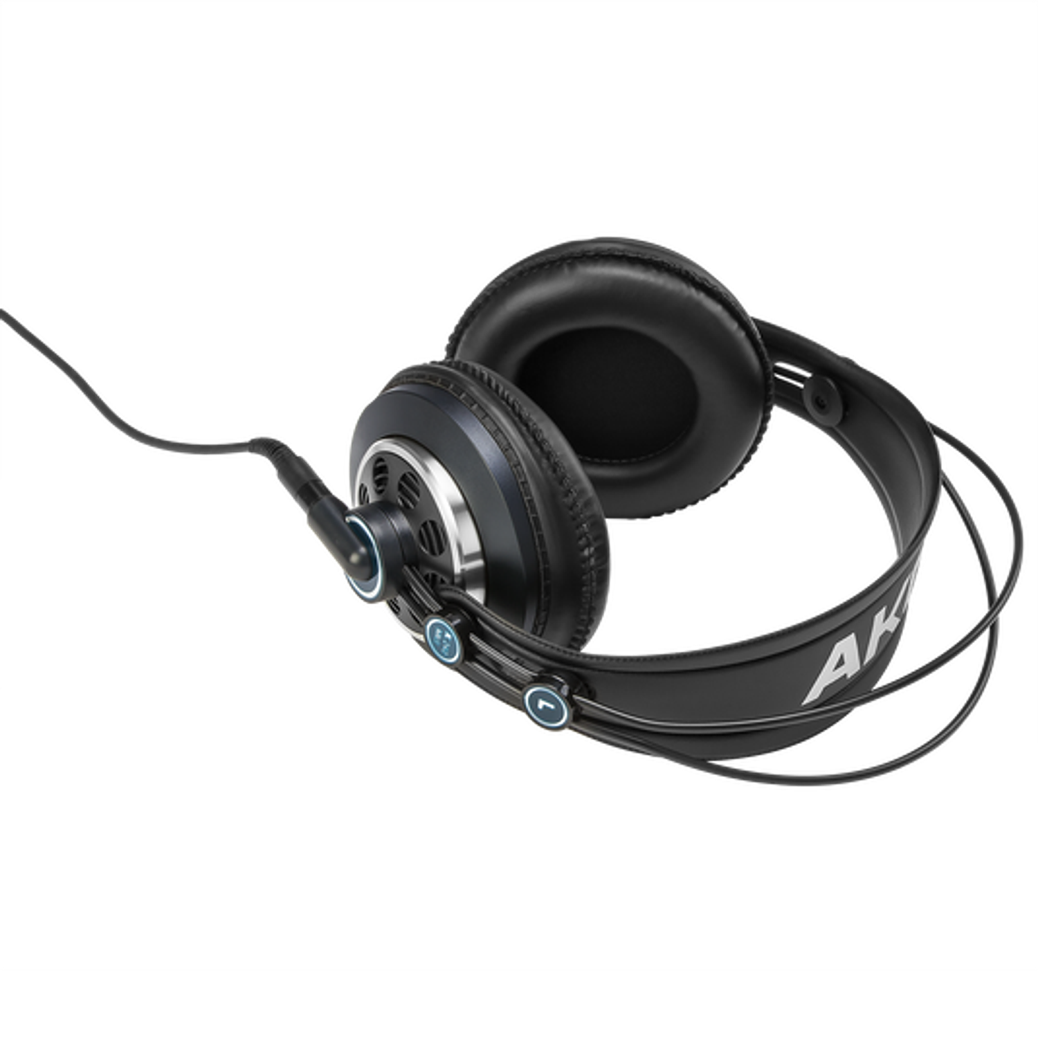 AKG K240 MKII Auriculares Profesionales, Semiabiertos, Circumaurales, 30mm, Cable 3 y 5m, Negro 4