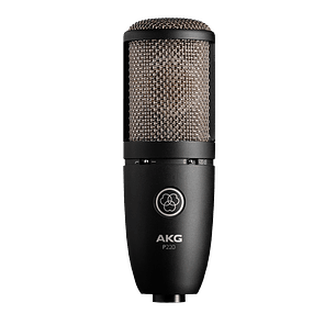 AKG P220 Micrófono de Condensador Cardioide para Voz e Instrumentos