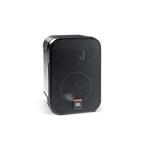 JBL CSS-1S/T Parlante Profesional Compacto 2 Vías, 60W, 100V/70V/8Ω, Sonido Claro, Instalación en Pared, Voz Nítida, Versátil, Negro