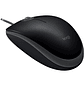 Logitech M110 Silent, Mouse USB, 1000dpi, 3 Botones, Negro - Miniatura 2