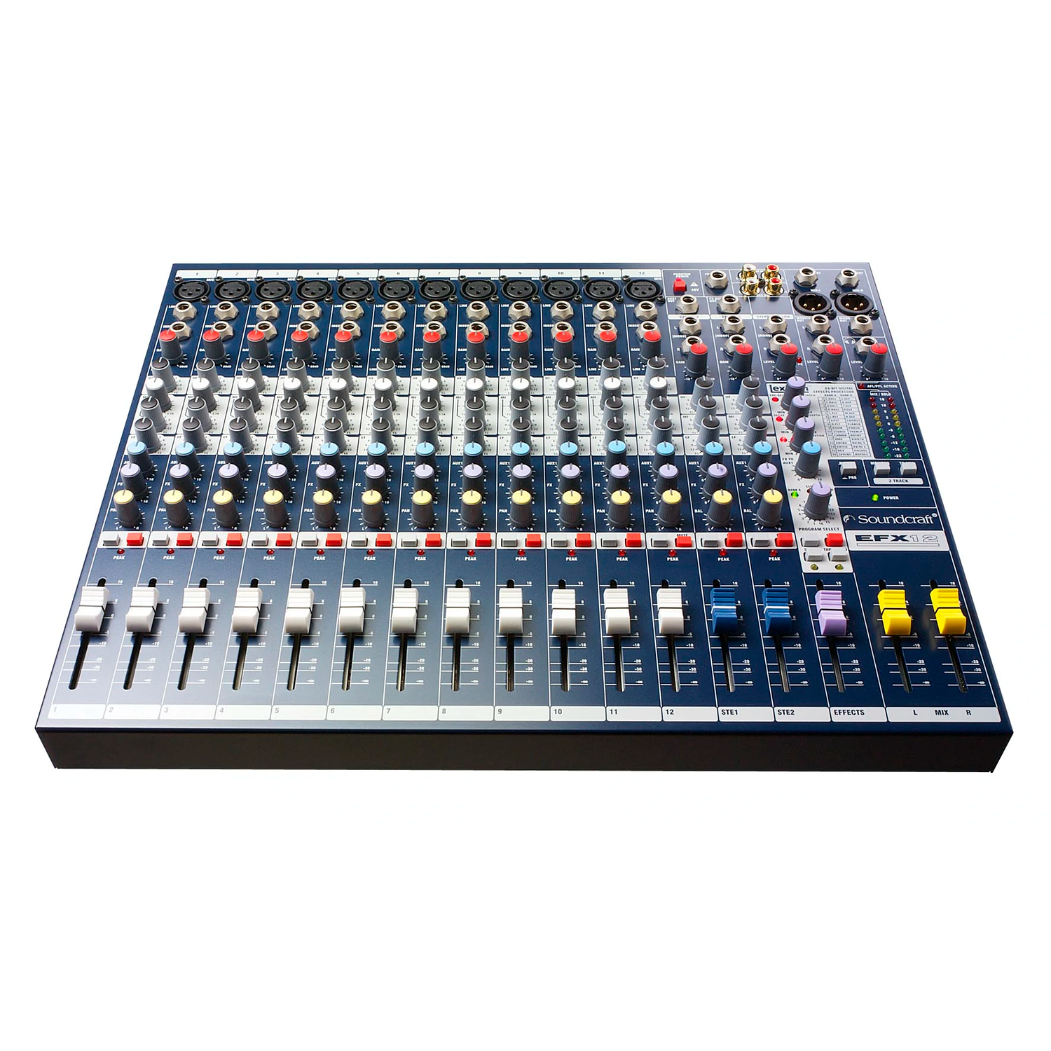 Soundcraft EFX12 CONSOLE +K EU Mezcladores de Efectos Lexicon de Bajo Coste y Alto Rendimiento 2