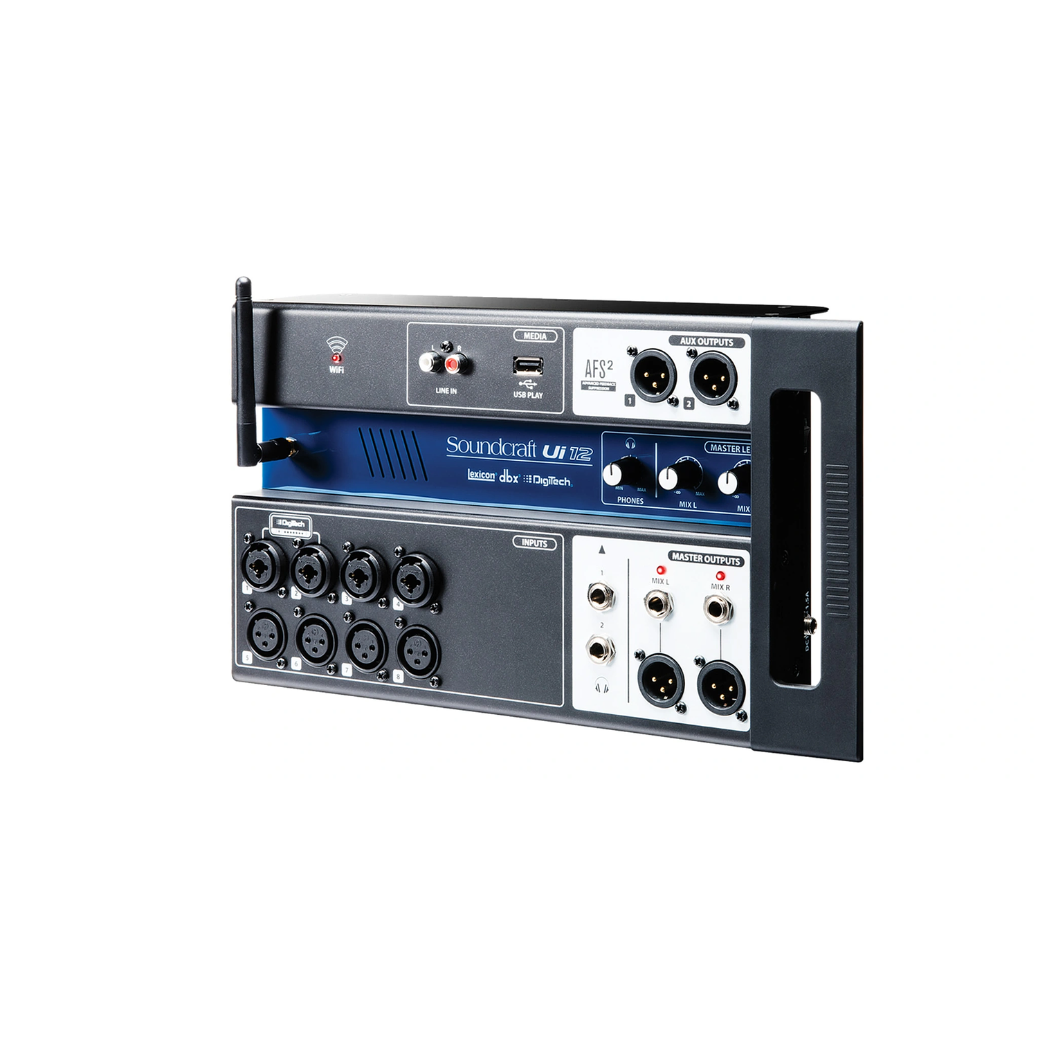 Soundcraft Ui12 Mezclador Digital de 12 Canales con Control Inalámbrico 2