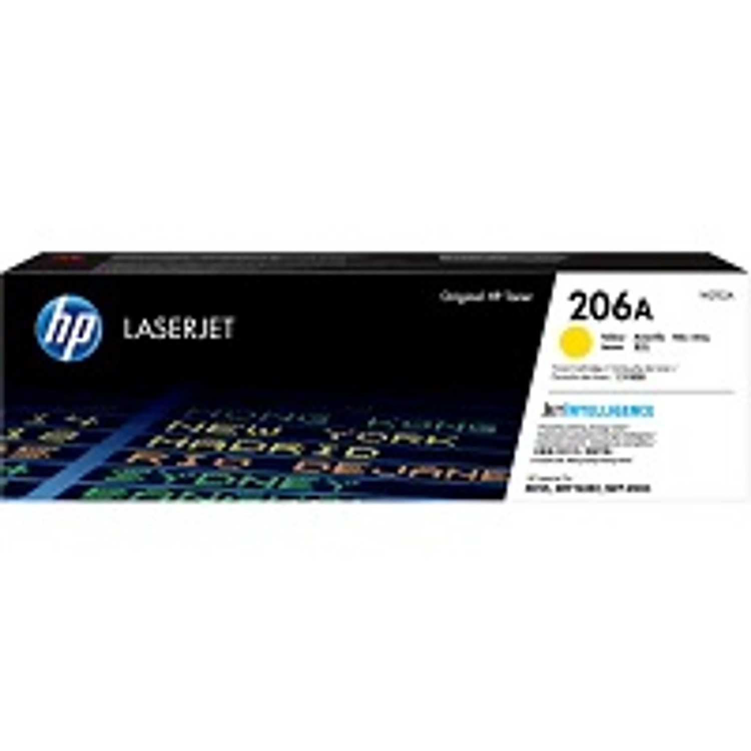 HP 206A - Amarillo - original - LaserJet - cartucho de tóner (W2112A) - para Color LaserJet Pro M255, M283, MFP M282, MFP M283