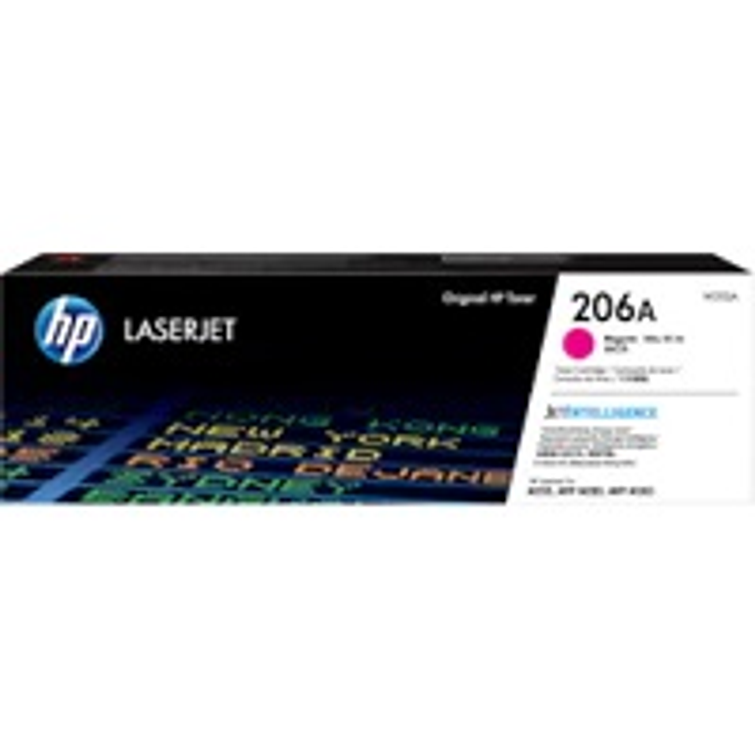 HP 206A - Magenta - original - LaserJet - cartucho de tóner (W2113A) - para Color LaserJet Pro M255, M283, MFP M282, MFP M283